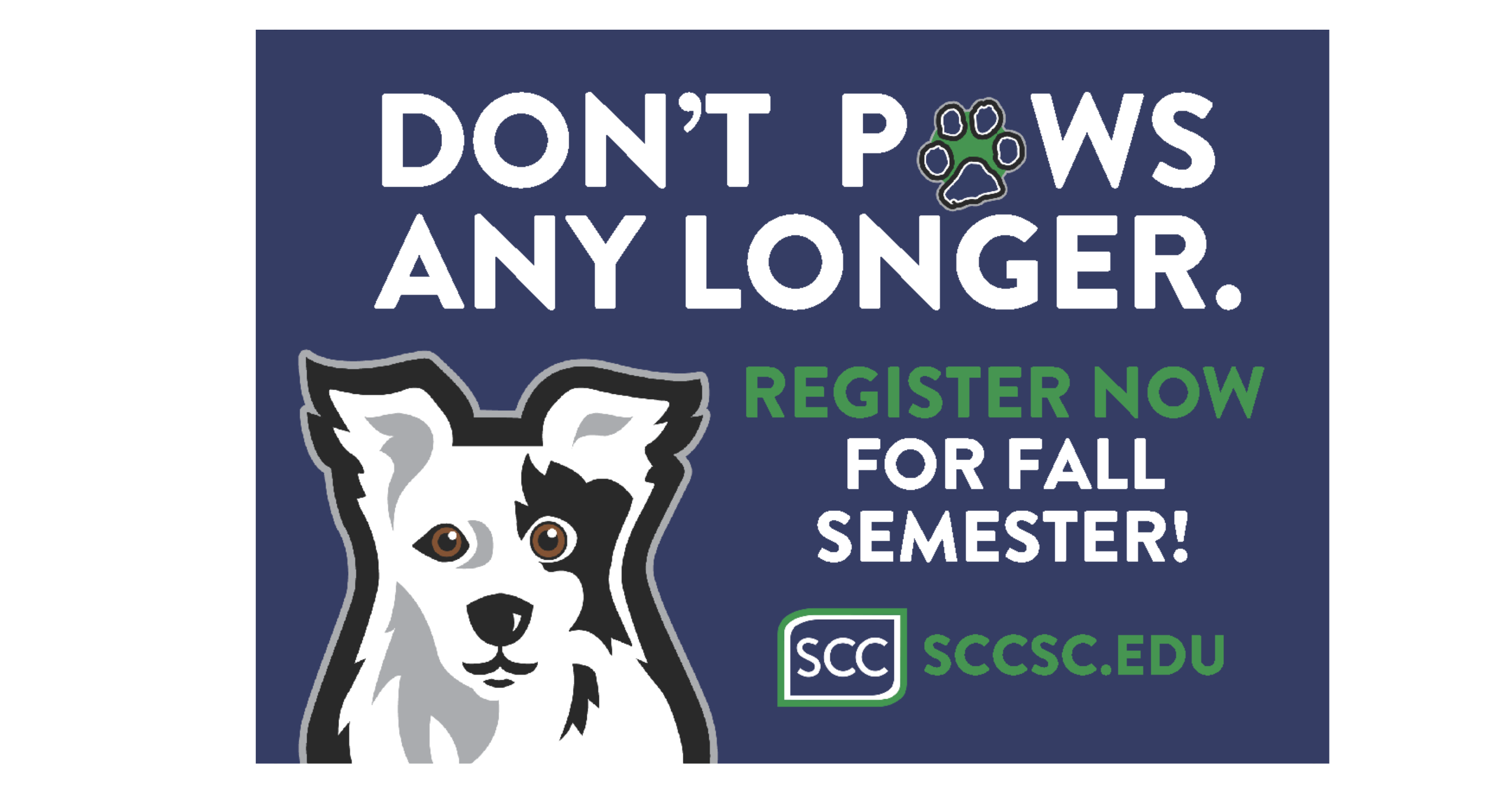 Graphic for Returning Student Registration Days